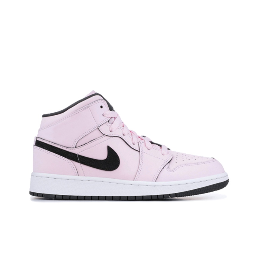 Air Jordan 1 Mid Pink Foam - вид с внутренней стороны