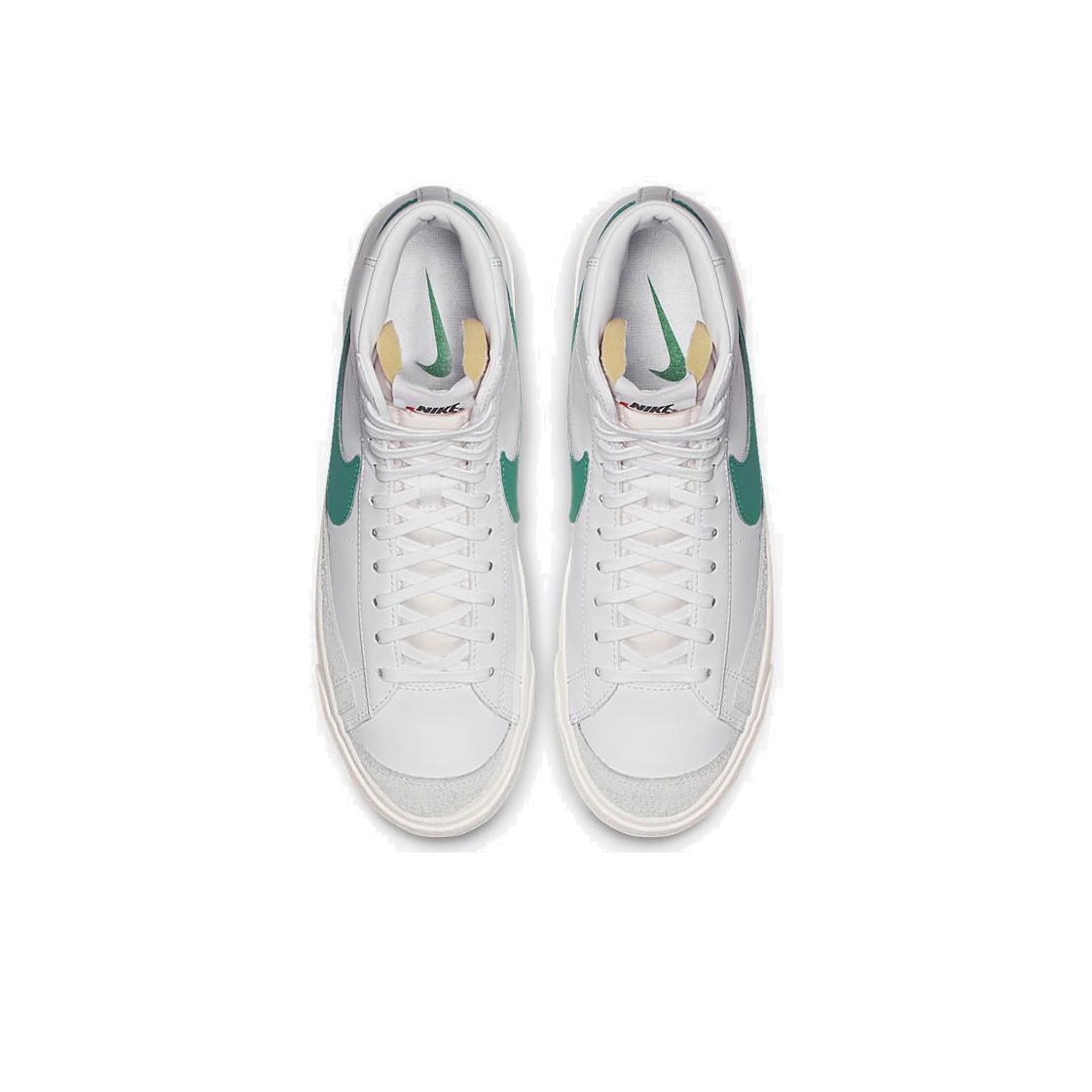 Nike Blazer Mid "77 Vintage Lucid Green - вид сзади