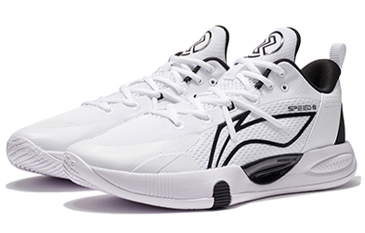 Li-Ning Speed 8 White/Black - вид с внутренней стороны
