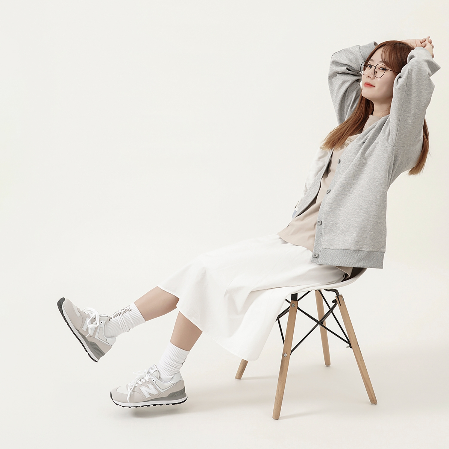New Balance 574 Nimbus Cloud 2022 (полнота: D) - вид спереди