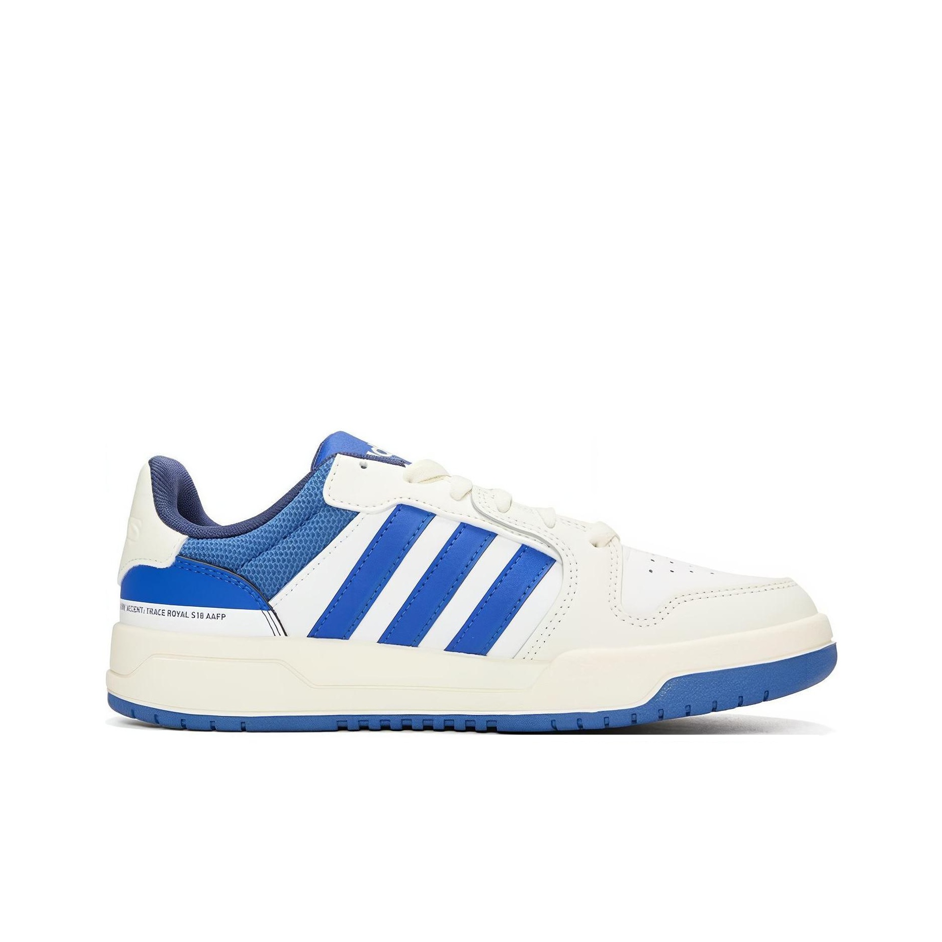 adidas neo Entrap Off White Trace Royal Cream Footwear-White - вид с внутренней стороны