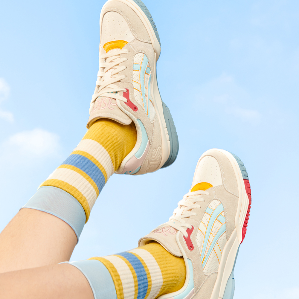 ASICS Gel-Spotlyte Low 'Beige Blue' - вид 6
