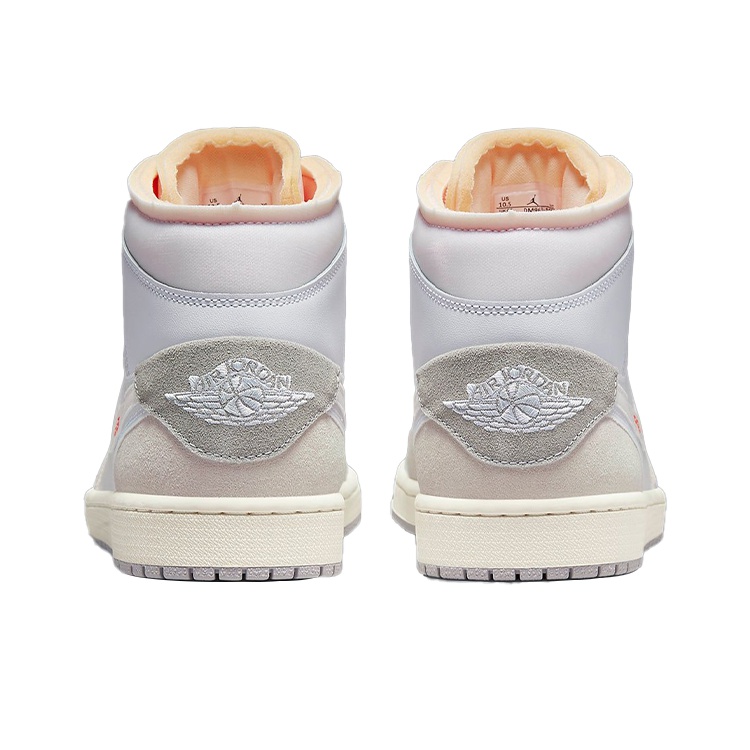 Jordan Air Jordan 1 mid se craft "white and phantom" - подошва