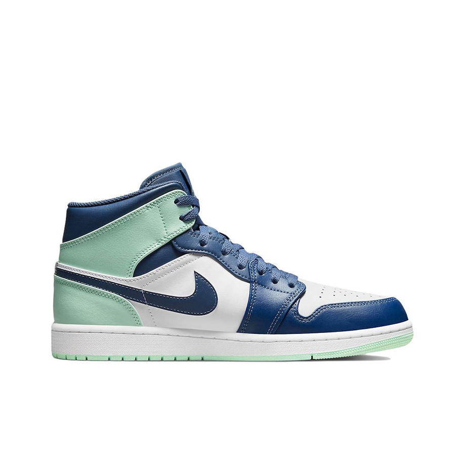 Jordan Air Jordan 1 mid "blue mint" - вид с внутренней стороны