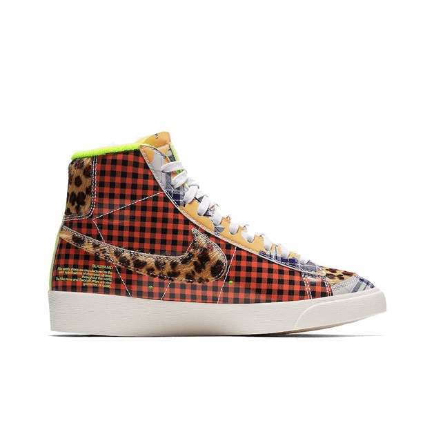 Nike Blazer 77 Gel Print - вид с внутренней стороны