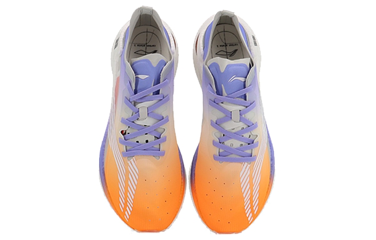 Li-Ning Jueying Blue Orange - вид сзади