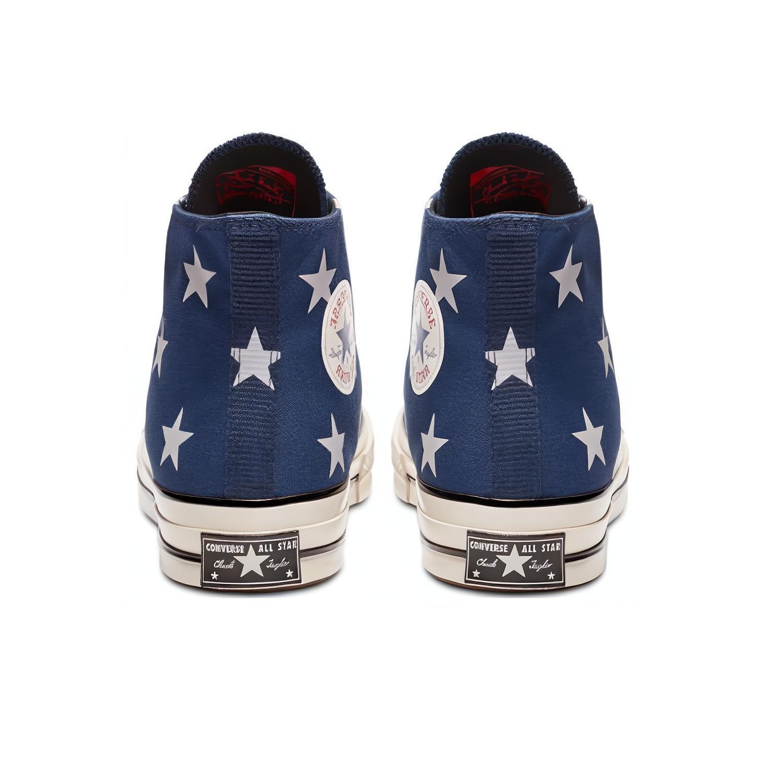 Converse Chuck 70 Hi Navy Stars - вид сзади