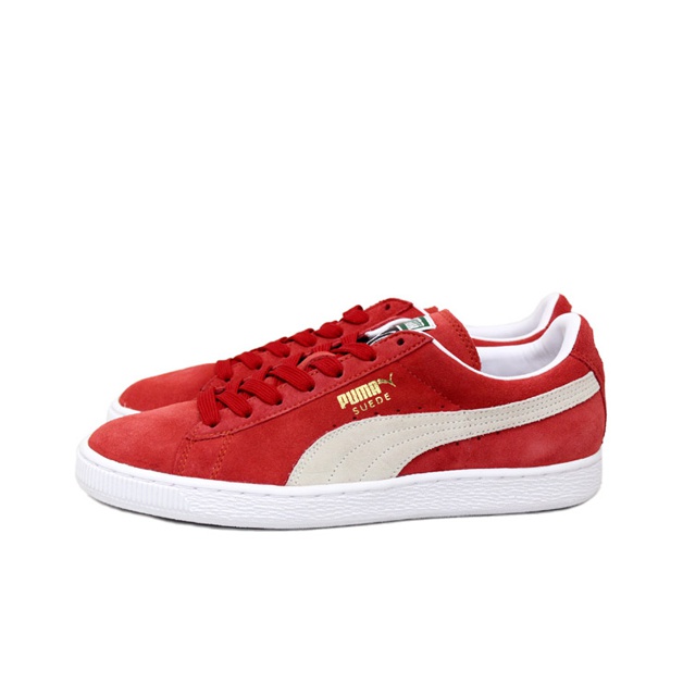 Puma Suede Classic Team Regal Red - вид с внутренней стороны