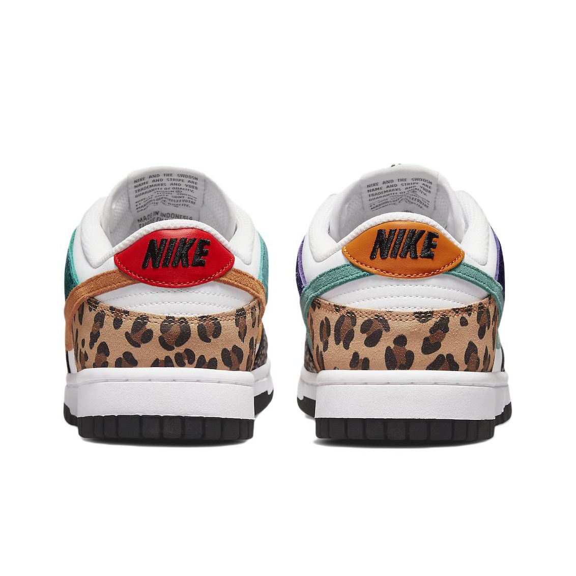 Nike Dunk se "patchwork" - подошва