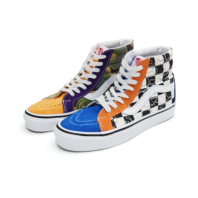 A BATHING APE x Vans SK8 38 DX - вид сзади