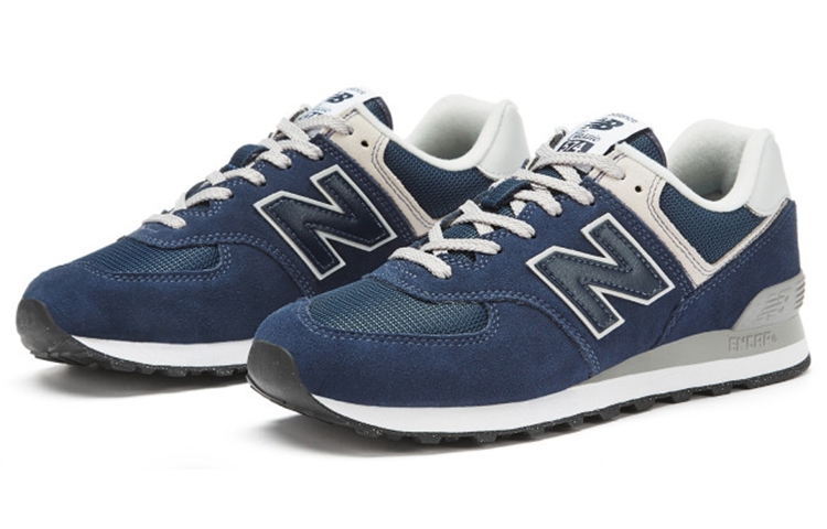 New Balance 574 Navy White 2022 (полнота: D) - вид с внутренней стороны