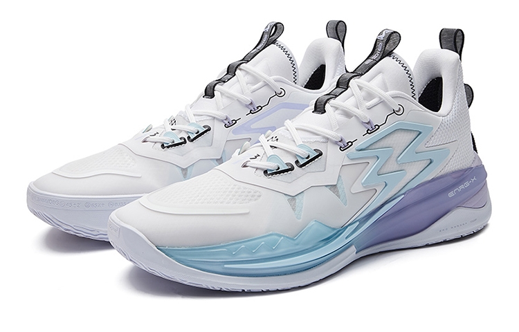 361° Big3 3.0 White/Glacier Blue - rear view
