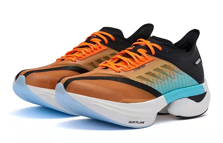 361° Speeding Fluorescent Super Orange/Obsidian Black - rear view