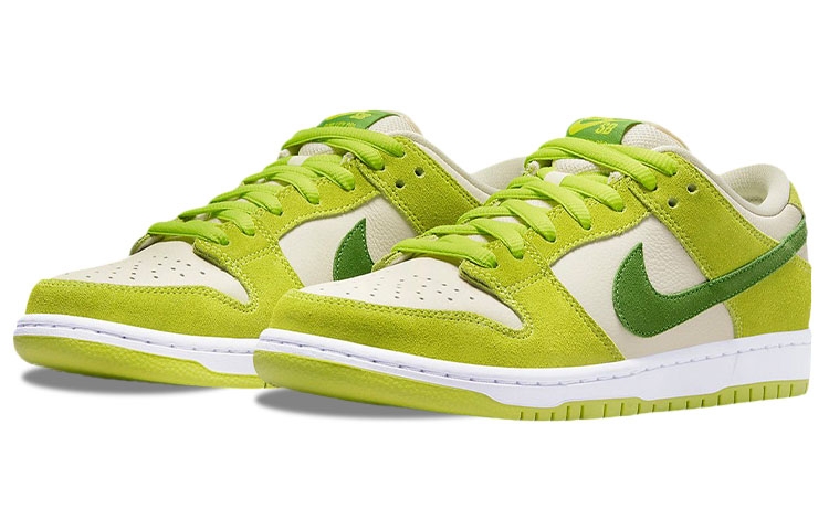 Nike Sb Dunk Low Green Apple - вид спереди