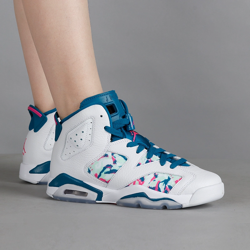Jordan Air Jordan 6 Retro Green Abyss - вид с внутренней стороны