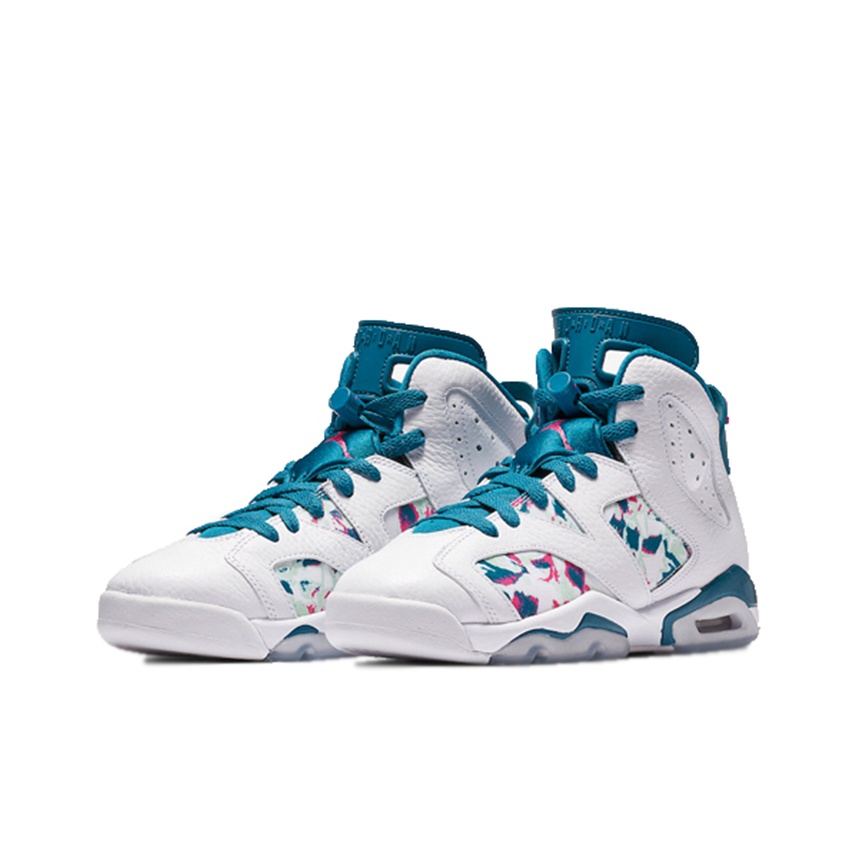 Jordan Air Jordan 6 Retro Green Abyss - вид сзади