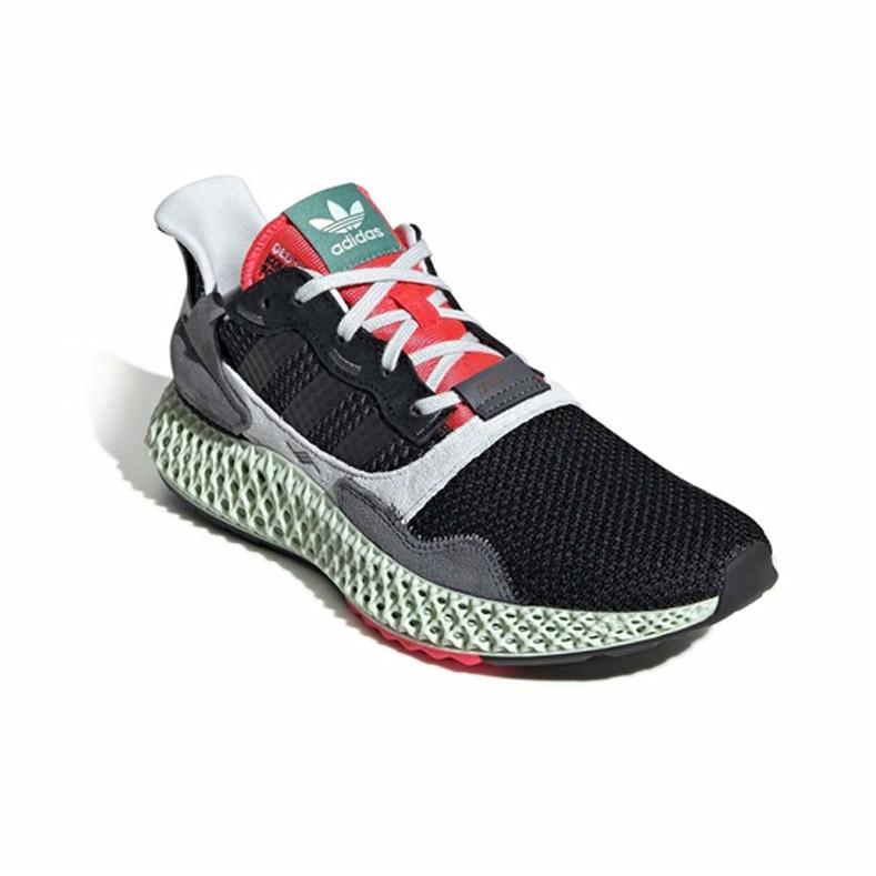 adidas originals ZX4000 4D Black Onix - вид спереди