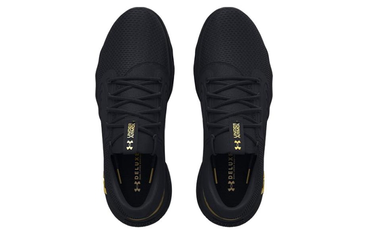 Under Armour Charged VAntage 2 'Black Metallic Gold' - вид сзади
