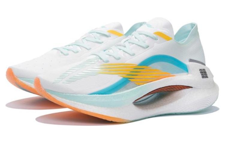 Li-Ning Jueying White Blue - вид сзади