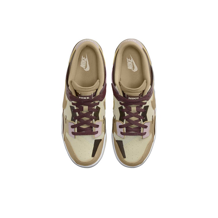 Nike Dunk Low Scrap "Latte" - вид сзади
