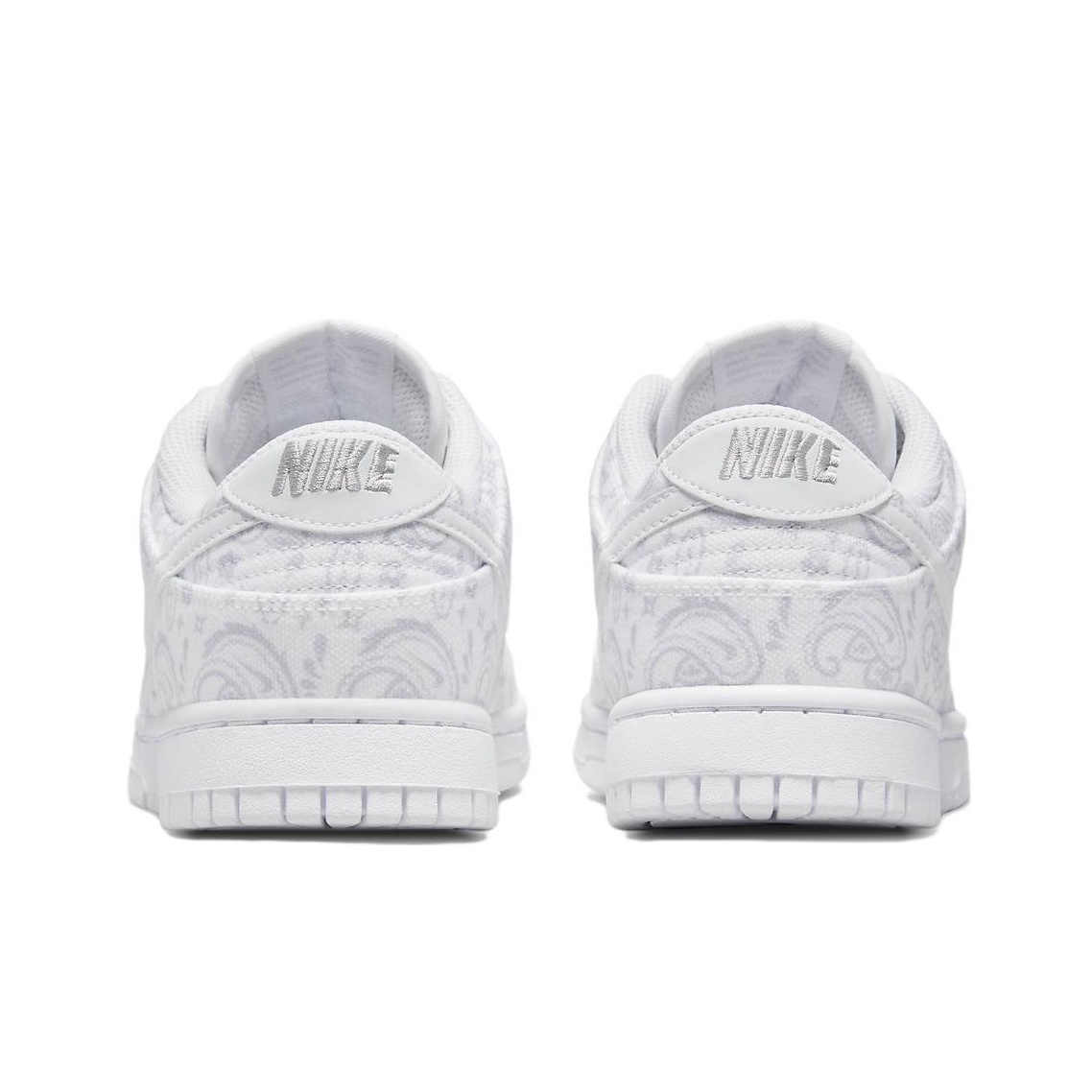 Nike Dunk ESS "White Paisley" - подошва