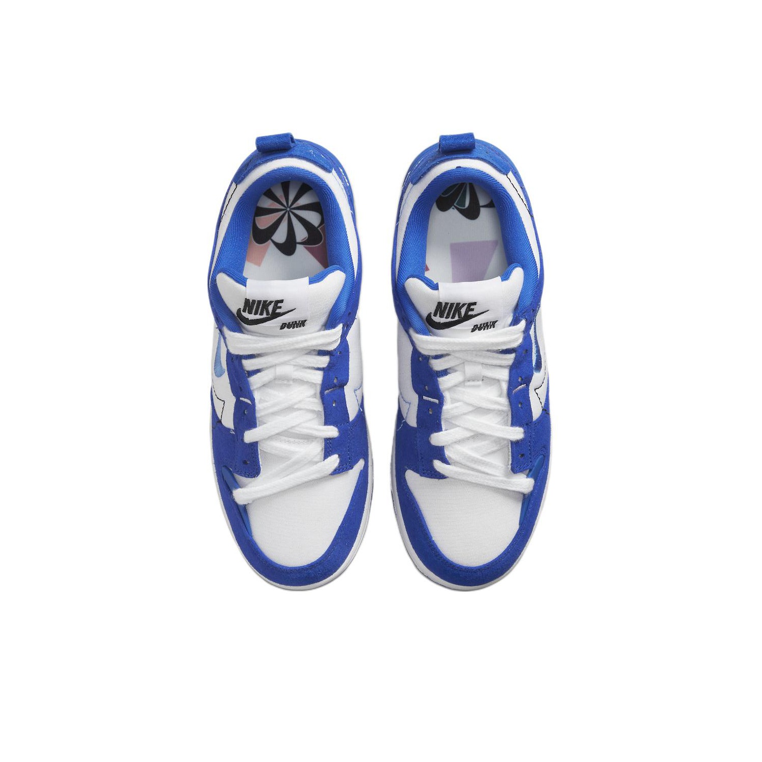 Nike Dunk Low Disrupt 2 White University Blue - вид сзади