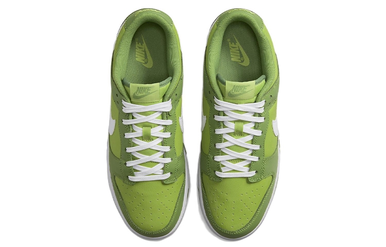 Nike Dunk Low Chlorophyll - вид сзади