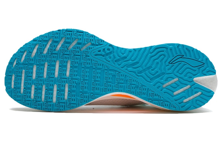 Li-Ning Jueying Essential Standard White/Light Aqua Blue - вид 7