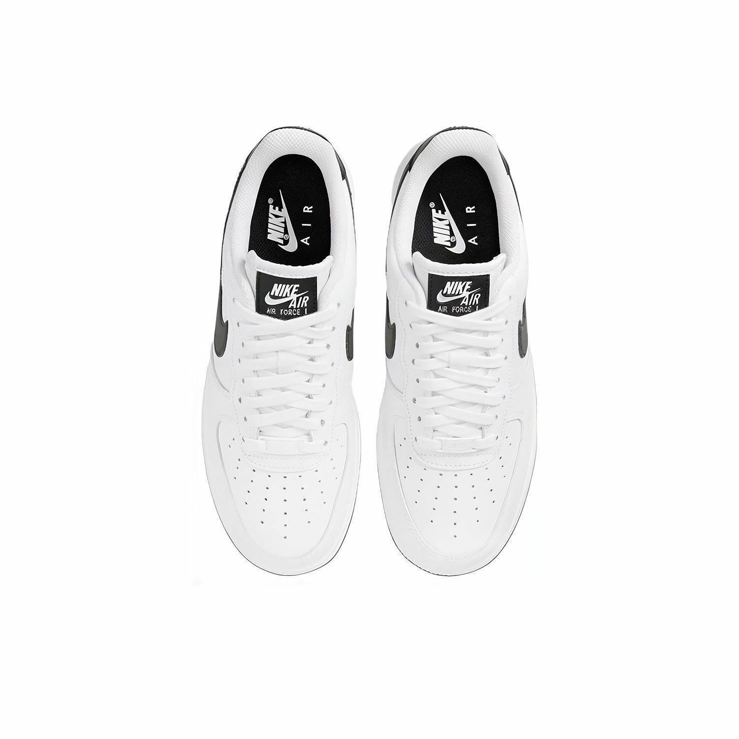 Nike Air Force 1 '07 "White Black" - вид сзади