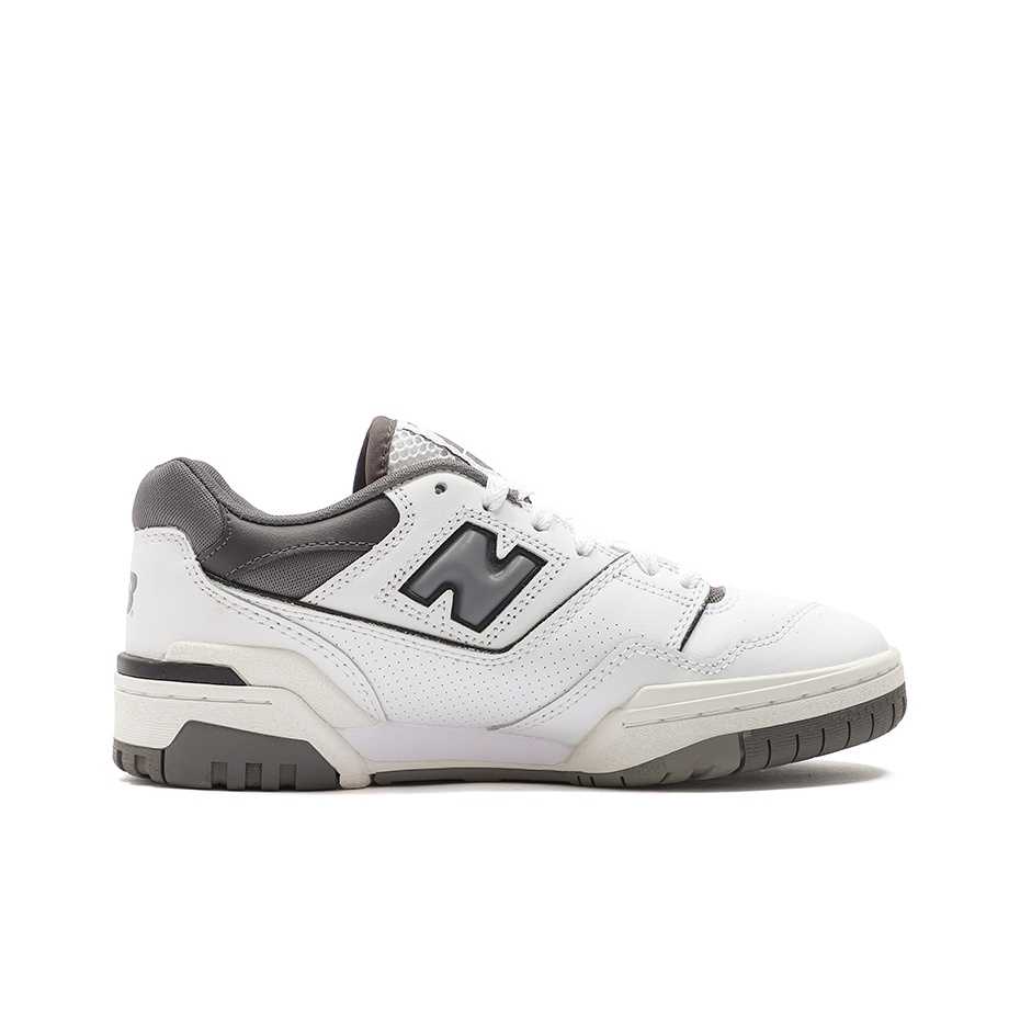 New Balance 550 "White Grey Dark Grey" (варианты полноты: D, 2E) - вид с внутренней стороны