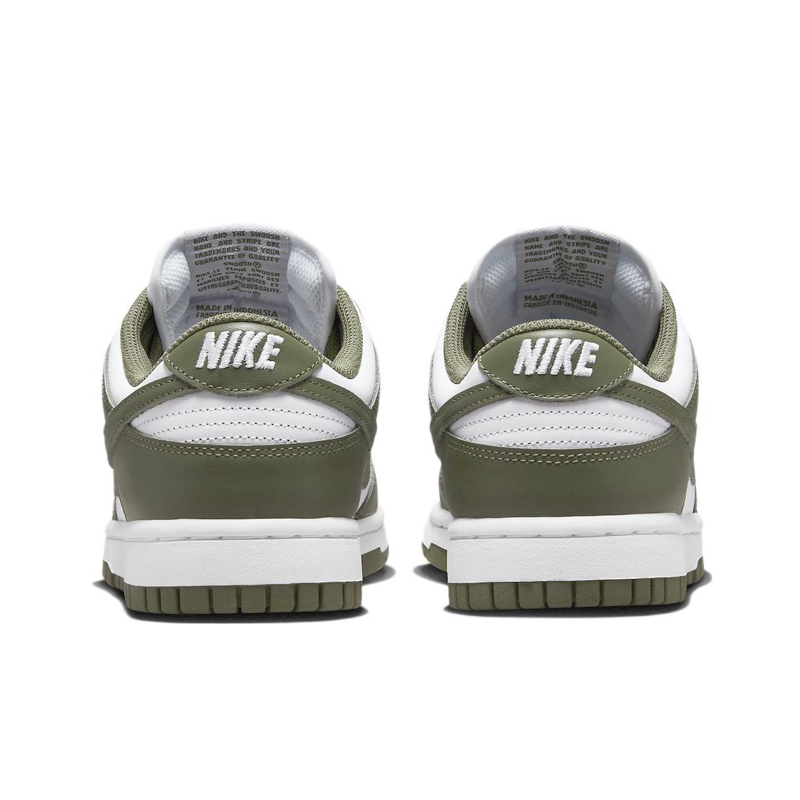 Nike Dunk "Medium Olive" - подошва