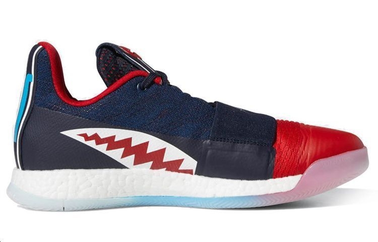 adidas Harden Vol. 3 US Navy Shark - вид с внутренней стороны