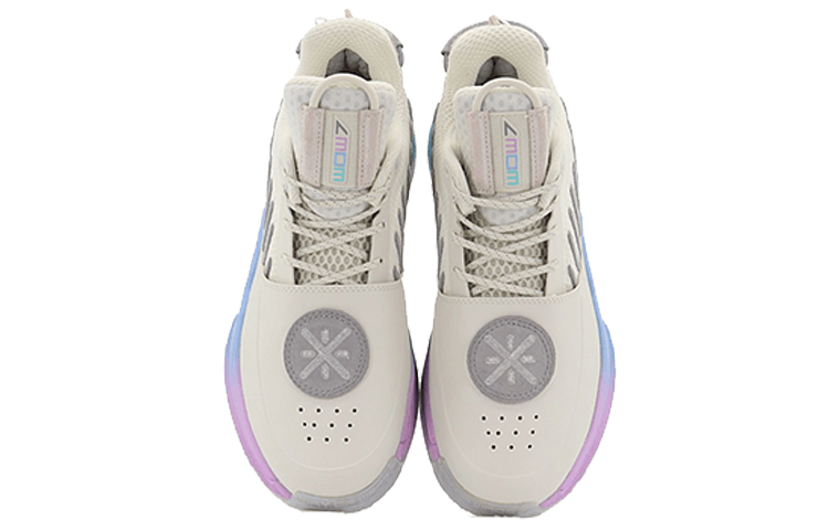 Li-Ning WOW 7 Way of Wade White - вид сзади