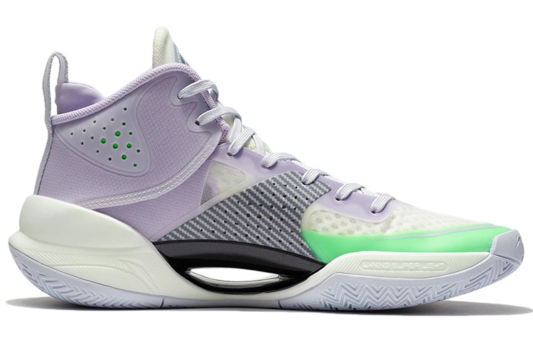 Li-Ning Ecru/Lilac - вид с внутренней стороны