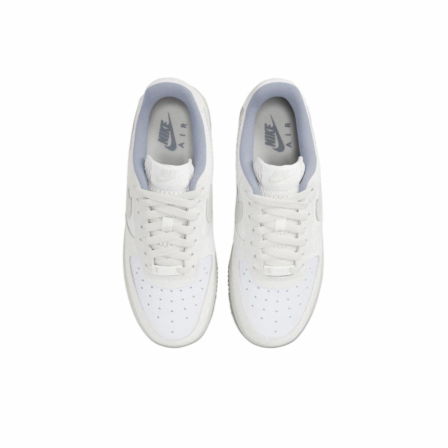 Nike Air Force 1 "White Python" - вид сзади