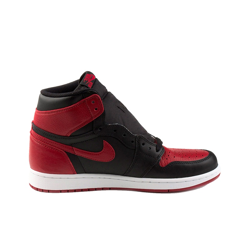 Air Jordan 1 Bred 2016 - view from the inside