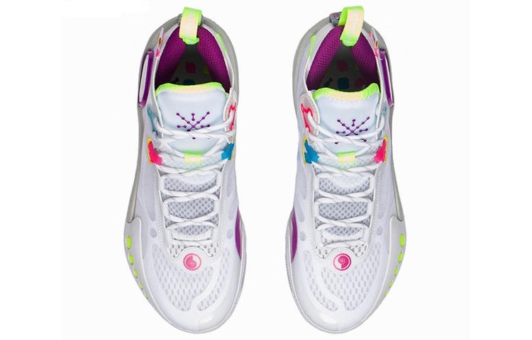 Li-Ning Shadow 3 Standard White - вид сзади
