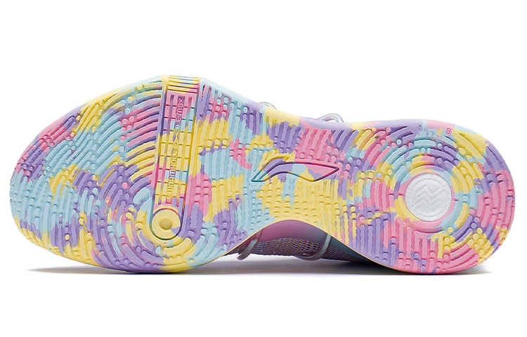 Li-Ning Speed 8 Lilac/Light Banana Yellow - вид 6