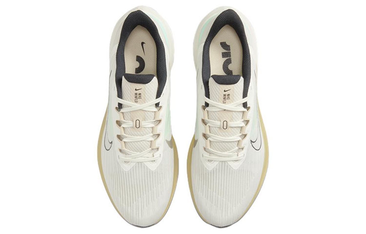 Nike Air Winflo 9 Light Bone Mint Foam - вид сзади