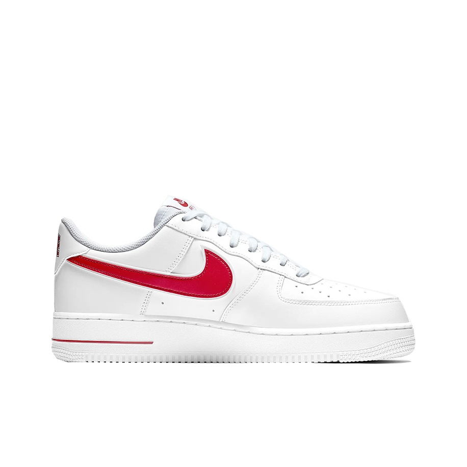 Nike Air Force 1 Low White Gym Red - вид с внутренней стороны