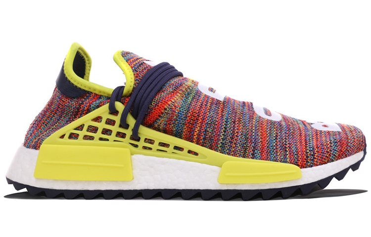 Pharrell Williams x adidas originals NMD Human Race Multi-Color - вид с внутренней стороны