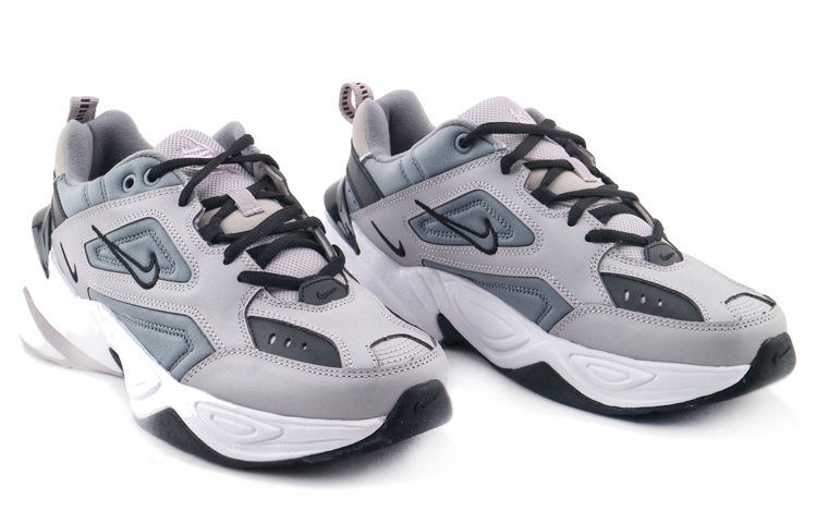 Nike M2K Tekno Atmosphere Grey Black - вид спереди