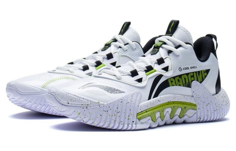 Li-Ning Badfive 2.5 White Black Green - вид спереди