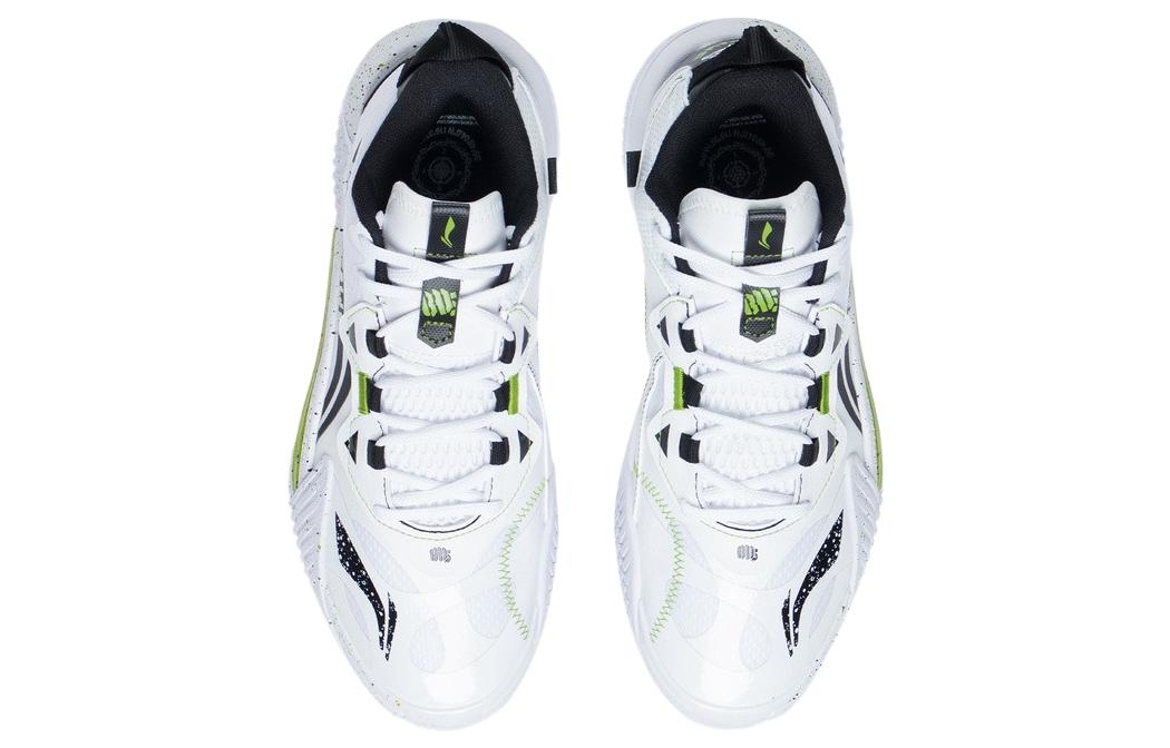 Li-Ning Badfive 2.5 White Black Green - вид сзади