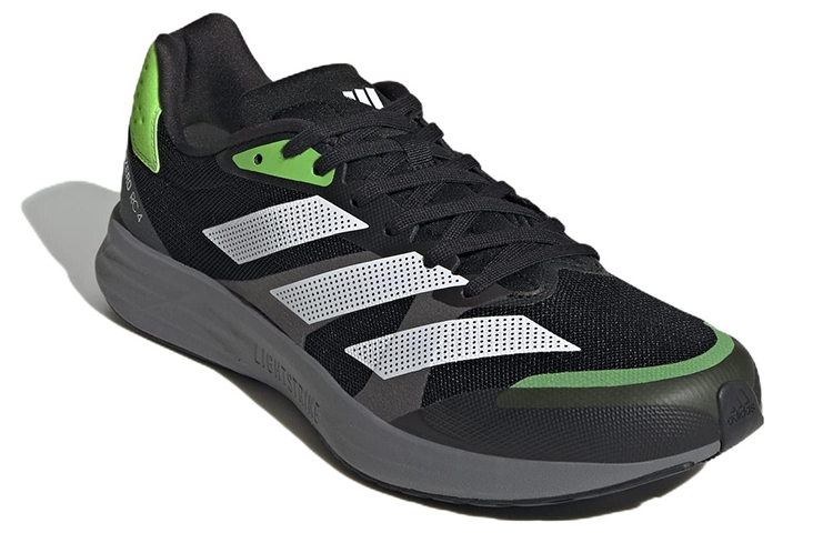 adidas Adizero Rc 4 'Black Solar Green' - вид спереди