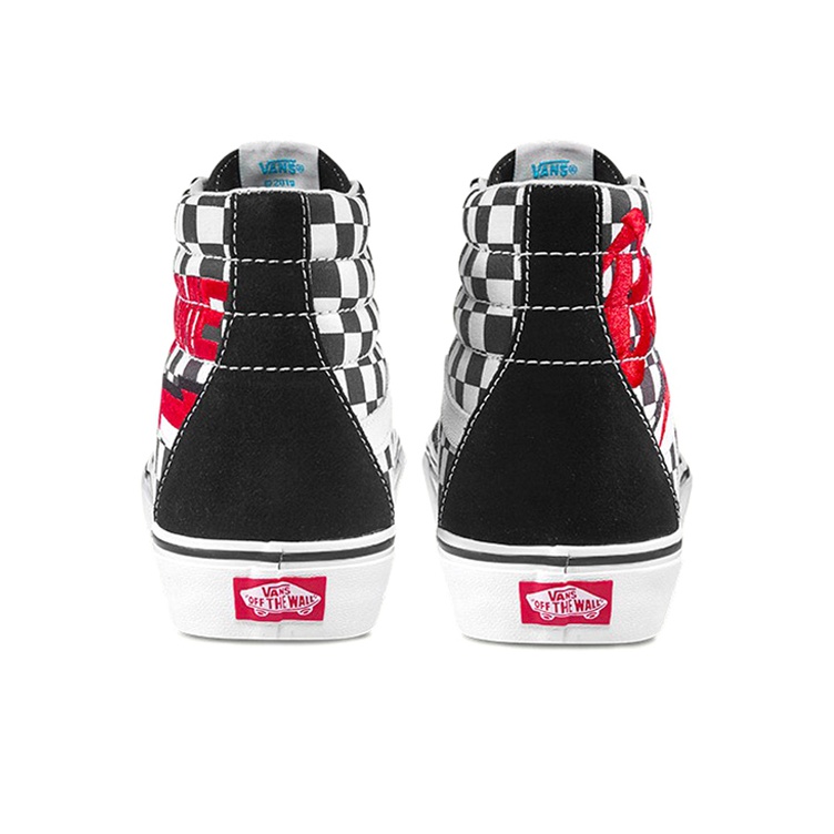 David Bowie x Vans SK8 - вид сзади