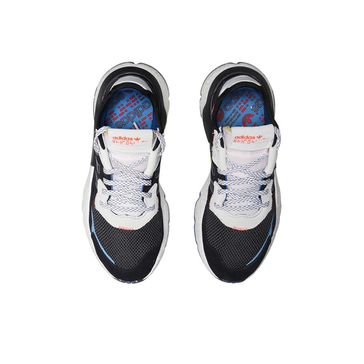 adidas originals Nite Jogger Blue Bird Black White - вид сзади