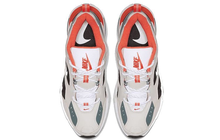 Nike M2K Tekno Light Bone Turf Orange - вид спереди