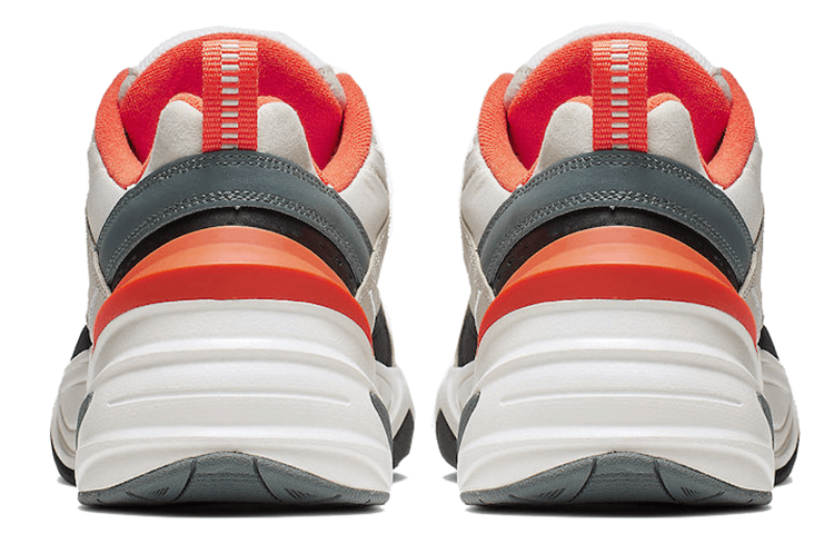 Nike M2K Tekno Light Bone Turf Orange - вид сзади