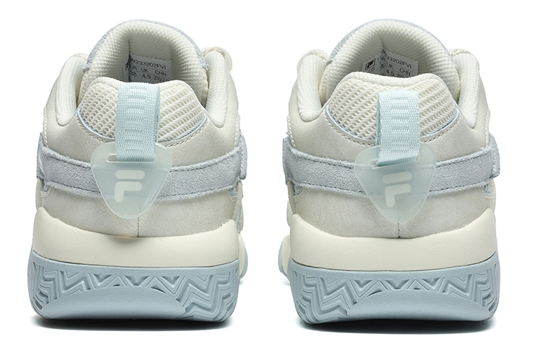 FILA FUSION Ade Barricade Sneakers 'White Blue' - вид сзади